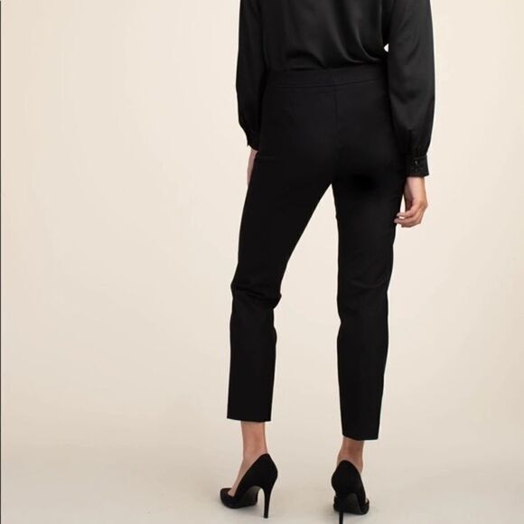 Trina Turk Montebello Black Crop Pants Size 14 - Picture 3 of 11